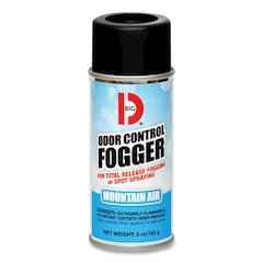 Odor Control Fogger, Mountain Air Scent, 5 oz Aerosol Spray, 12/Carton