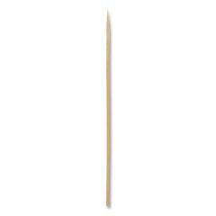 Bamboo Skewers, Paper, 6", Natural, 100/Pack