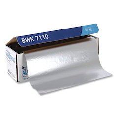 Standard Aluminum Foil Roll, 63 Gauge, 12" x 500 ft