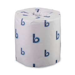Two-Ply Toilet Tissue, Septic Safe, White, 500 Sheets/Roll, 96 Rolls/Carton