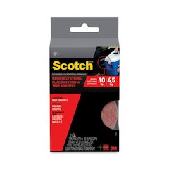Extreme Fasteners, 1" x 4 ft, Clear, 2/Pack