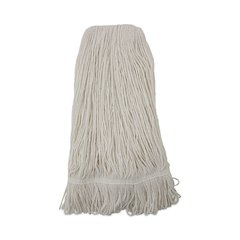 Pro Loop Web/Tailband Wet Mop Head, Rayon, 24 oz, White