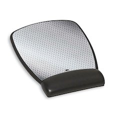 3M Gel Mouse Pad - 0.75" x 6.75" x 8.50" Dimension - Black - Gel - 1 Pack