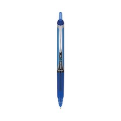 Precise V7RT Rollerball Pen, Retractable, Fine 0.7 mm, Blue Ink, Blue Barrel