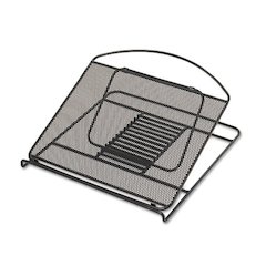 Onyx Mesh Laptop Stand, 12.25" x 12.25" x 2", Black