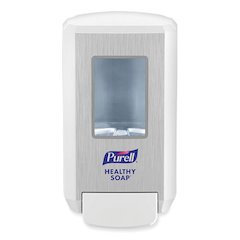 CS4 Soap Push-Style Dispenser, 1,250 mL, 4.88 x 8.8 x 11.38, White