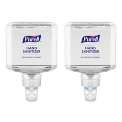 Advanced Hand Sanitizer Foam, For ES8 Dispensers, 1,200 mL Refill, Clean Scent, 2/Carton