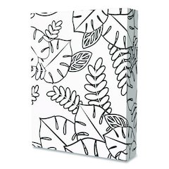 30% Recycled Colored Paper, 20 lb Bond Weight, 8.5 x 11, Green, 500/Ream