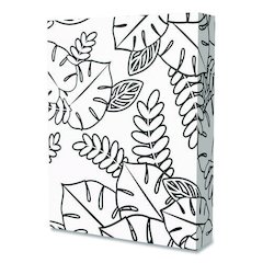 30% Recycled Colored Paper, 20 lb Bond Weight, 8.5 x 11, Ivory, 500/Ream