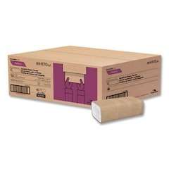 Select Folded Paper Towels, Multifold, 1-Ply, 9.13 x 9.5, White, 250/Pack, 16 Packs/Carton