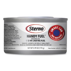 Handy Fuel Methanol Gel Chafing Fuel, 2 Hour Burn, 6.7 oz, 72/Carton