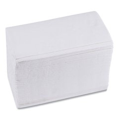 1/8-Fold Dinner Napkins, 2-Ply, 15 x 17, White, 150/Pack, 20 Packs/Carton
