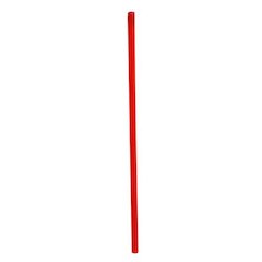Jumbo Straws, 7.75", Polypropylene, Red, 250/Pack, 10 Packs/Carton
