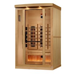 2-Person Full Spectrum PureTech™ Near Zero EMF FAR Infrared Sauna
