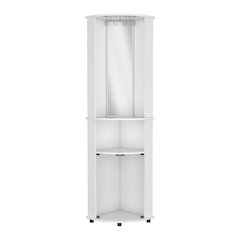 Corner Bar Cabinet Rialto, Living Room, White