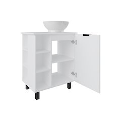 Stites Vanity Sink, Bathroom, White