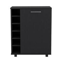 Bar Cart Cisco, Living Room, Black