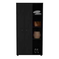 Armoire Boise, Bedroom, Black