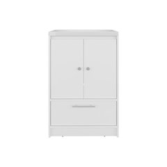 Bathroom Vanity 60 Kronos, Black, for Bathroom, integrated ceramic sink