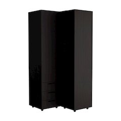 Ursine Armoire, Bedroom, Black