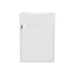 Hudson Vanity Sink, Bathroom, White