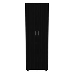 Slim Armoire Barkley, Bedroom, Black