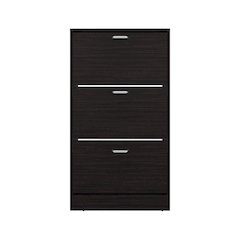 Hesston Shoe Rack Organizer, Badroom, Black