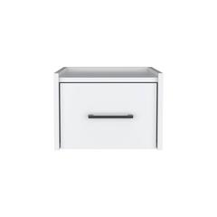 Floating Nightstand Calion, Bedroom, White