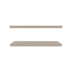 Floating Shelf Dallas, Living Room, Taupe