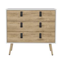 Dresser Magness, Bedroom, White / Macadamia