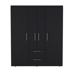 Armoire Elma, Bedroom, Black