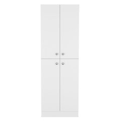 Pantry Cabinet Coahoma, Kitchen, White