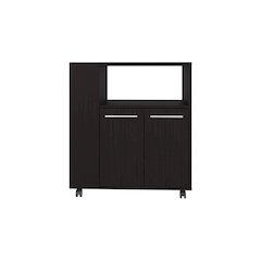 Bethesda Kitchen Cart, Kitchen, Black