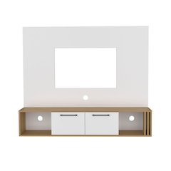 Louisburg Entertainment Center, White/Macadamia