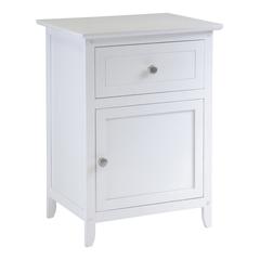 Eugene Accent Table White