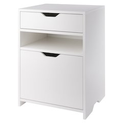 Nova Filing Storage Cabinet, White