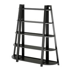 Adam 3-Pc Shelving Set, Black