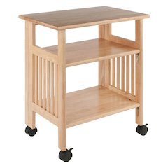 Solid wood computer desk with foldable keyboard tray, transitional style