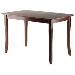 Walnut Square Dining Table – Small Square Kitchen Table with Solid Wood