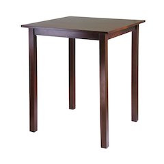 Square Pub Table – Bar Height Dining Table for Kitchen or Bistro
