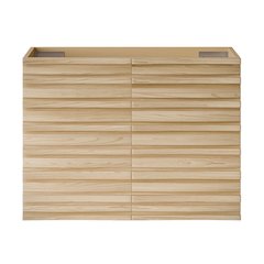 Cascade 30" Wall-Mounted Bathroom Vanity Cabinet without Top in Natural Oak