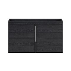 St. Tropez 36" Wall-Mounted Bathroom Vanity Cabinet without Top in Black Oak