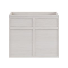St. Tropez 24" Wall-Mounted Bathroom Vanity Cabinet without Top in White Oak