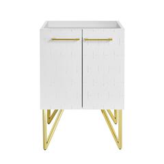 Annecy 24  White Bathroom Vanity Cabinet Only (SM-BV255W)