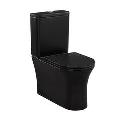 Calice Two-Piece Elongated Rear Outlet Toilet Dual-Flush 0.8/1.28 gpf