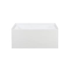 Voltaire 48" x 32" Left-Hand Drain Alcove Bathtub with Apron
