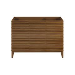 Cascade 48'' Bathroom Vanity in Brown Oak- Cabinet Only