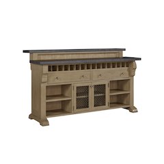 Magnolia Bar with Cement Tops