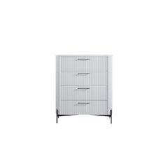 Fisher Park 4 Drawer Chest - White
