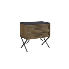 Magnolia 2 Drawer Nightstand - Almond